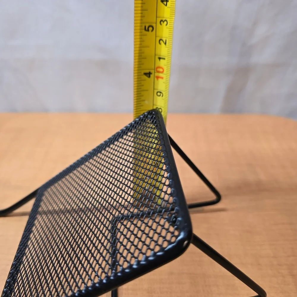 Two Black Mesh Metal‎ Office Phone Tablet Holder 4